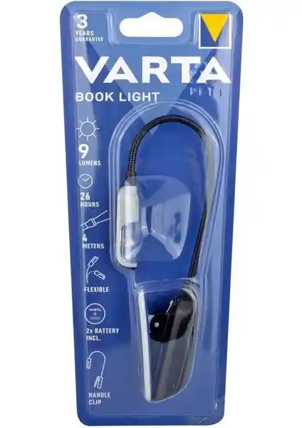 Varta 16618 Kitap Okuma Feneri ile Konforlu ve Pratik Okuma Deneyimi