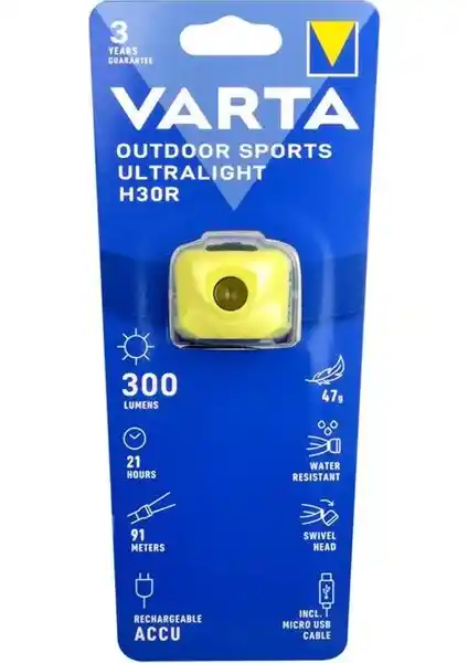 Varta 18631201401 Outdoor Sporlar İçin Hafif ve Şarjlı Kafa Feneri Özellikleri ve Kullanım İpuçları