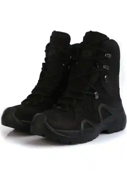 Vogel Tactical Siyah Su Geçirmez Askeri Bot: Dayanıklılık ve Çok Yönlülük Sunan Tasarım