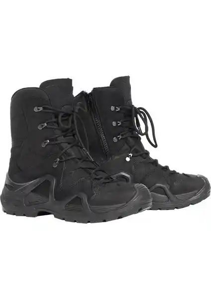 Vogel Tactical Vogel 1491 Fermuarlı Siyah Askeri Bot: Dayanıklılık ve Konfor Bir Arada