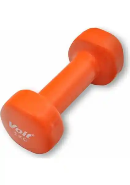 Voit DB107 Dipping Dambıl 2 Kg Kırmızı: Dayanıklı ve Şık Fitness Ekipmanı