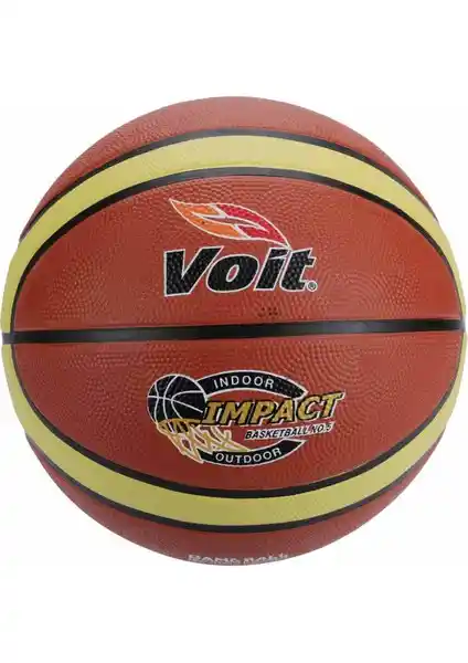 Voit Impact Basketbol Topu N5 Kahve-Byz: Performans ve Dayanıklılık Sunan Modern Tasarım