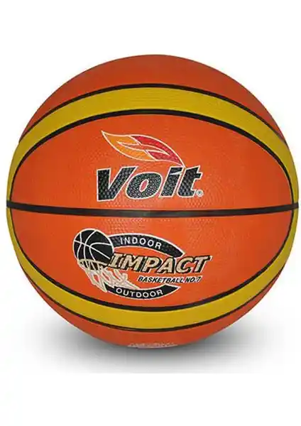 Voit Impact Basketbol Topu Turuncu Beyaz N7: Dayanıklı ve Yüksek Performanslı Spor Malzemesi