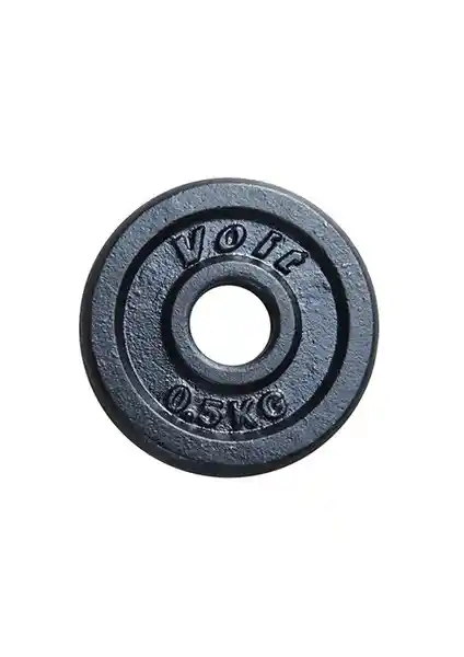 Voit PL101 0,5 Kg Döküm Flanş Ağırlık Plaka: Dayanıklı ve Ergonomik Spor Ekipmanı