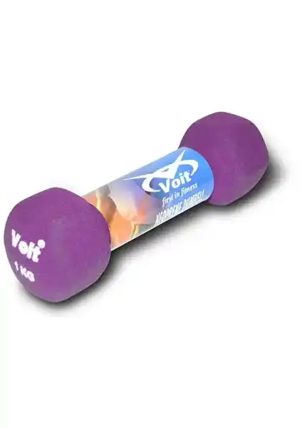 Voit Vdb-04 Mor Altıgen Neopren Dumbell ile Güç ve Estetik Birlikte