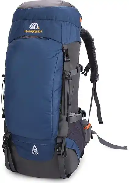 Weikani 65 lt Yürüyüş Sırt Çantası: Dayanıklı ve Ergonomik Seyahat ve Açık Hava Çantası