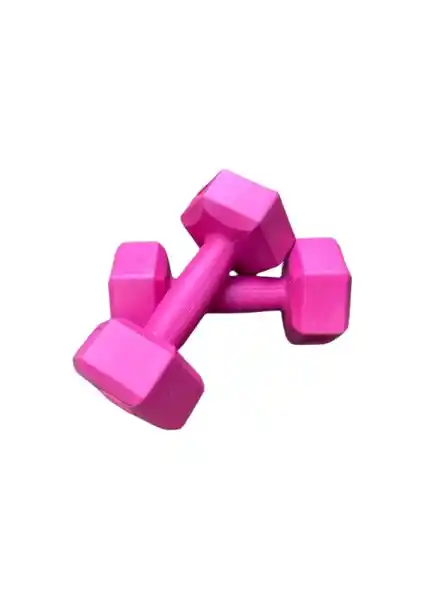 Werkon 1 kg Dambıl Seti: Evde Kullanım İçin Şık ve Hafif Fitness Ekipmanı
