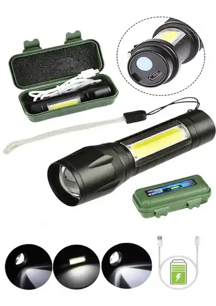 Winlight Uzun Menzilli El Feneri: Yüksek Performanslı ve Çok Yönlü Aydınlatma Çözümü