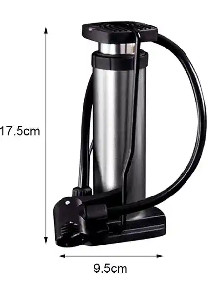 Wiwi Emir Mini Ayaklı Pompa: Hafif ve Çok Yönlü Hava Şişirme Çözümü