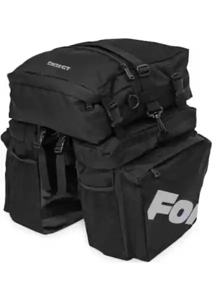 XBYC 824 Siyah 60 Litre Bisiklet Heybe Çanta Günlük Kullanım ve Seyahat İçin Uygun