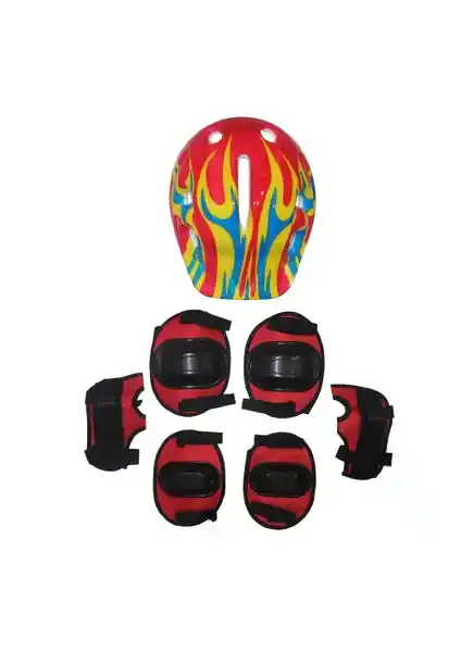 XBYC CK 06 Çocuk Bisiklet Kask ve Koruma Seti Güvenlik ve Tasarım Özellikleri