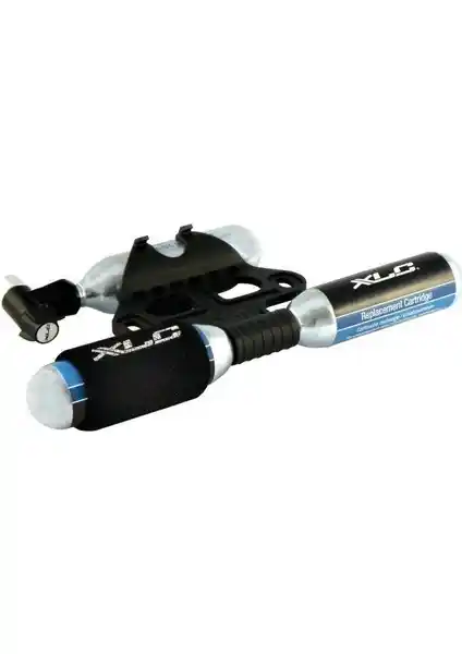 XLC PU-M03 CO2 Adaptörlü Hava Basma Seti: Hızlı ve Güçlü Bisiklet Lastik Şişirme Çözümü