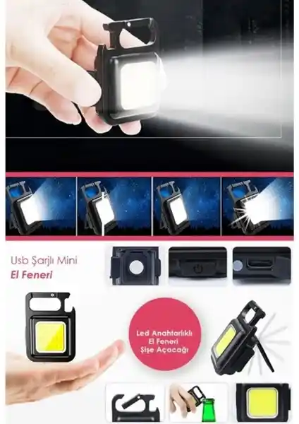 Xolotex Çok Amaçlı Mini LED Işık: Kompakt, Şarj Edilebilir ve Çok Fonksiyonlu Tasarım