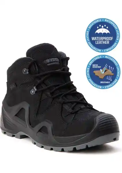 YDS Astor Targa Siyah Outdoor Botu: Yüksek Performans ve Dayanıklılık Sunan Taktik Ayakkabı