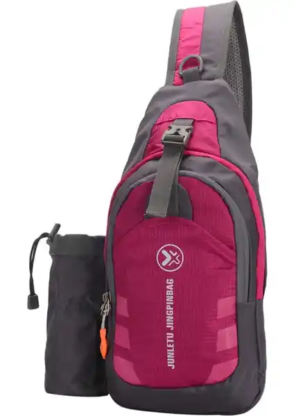 Yongtai Junletu Erkek ve Kadın Sling Sırt Çantası Günlük ve Outdoor Kullanım İçin