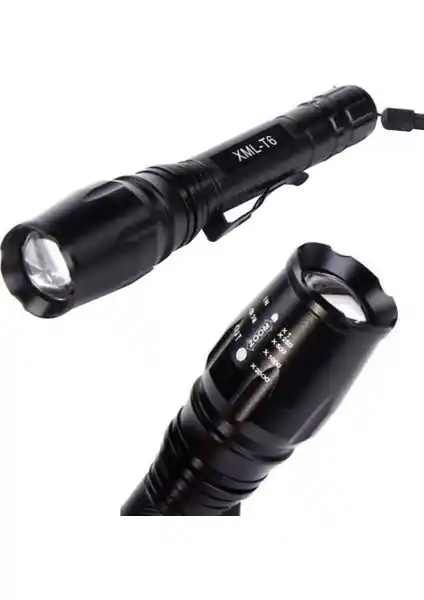 Yopigo A34 Cree LED T6 El Feneri 1500 Lümen Güç ve Dayanıklılık Sunar