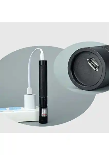 Yüksek Güç Yeşil Lazer Pointer: Profesyonel Kullanım İçin Uygun Uzun Mesafe Cihazı