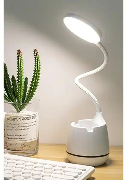 Yussraw Şarjlı 24 LED Çalışma ve Okuma Işığı Modern ve Kullanıcı Dostu Tasarım