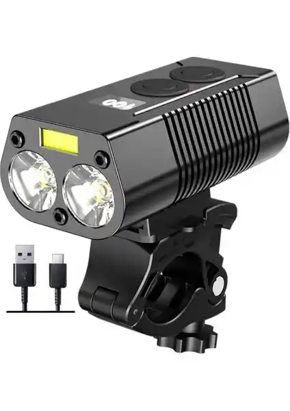 Zigver Majia Pro Germany 750 Lümen Su Geçirmez Bisiklet Farı: Güçlü ve Dayanıklı Güvenlik Aksesuarı