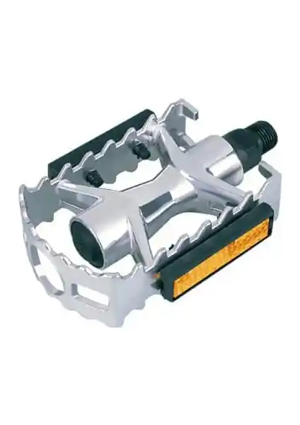 Zozo FP-961 Reflektörlü Çelik Bilyalı Bisiklet Pedal Güç ve Güvenlik İçin Uygun