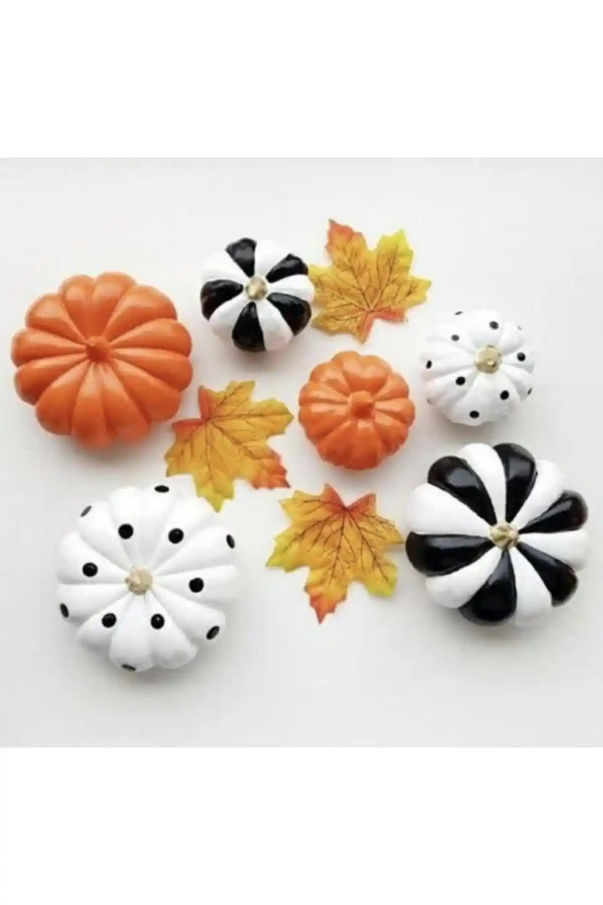 AlohamoraShop 6 Adet Dekoratif Kabak Biblo Seti: Estetik ve Kaliteyi Bir Arada Sunuyor