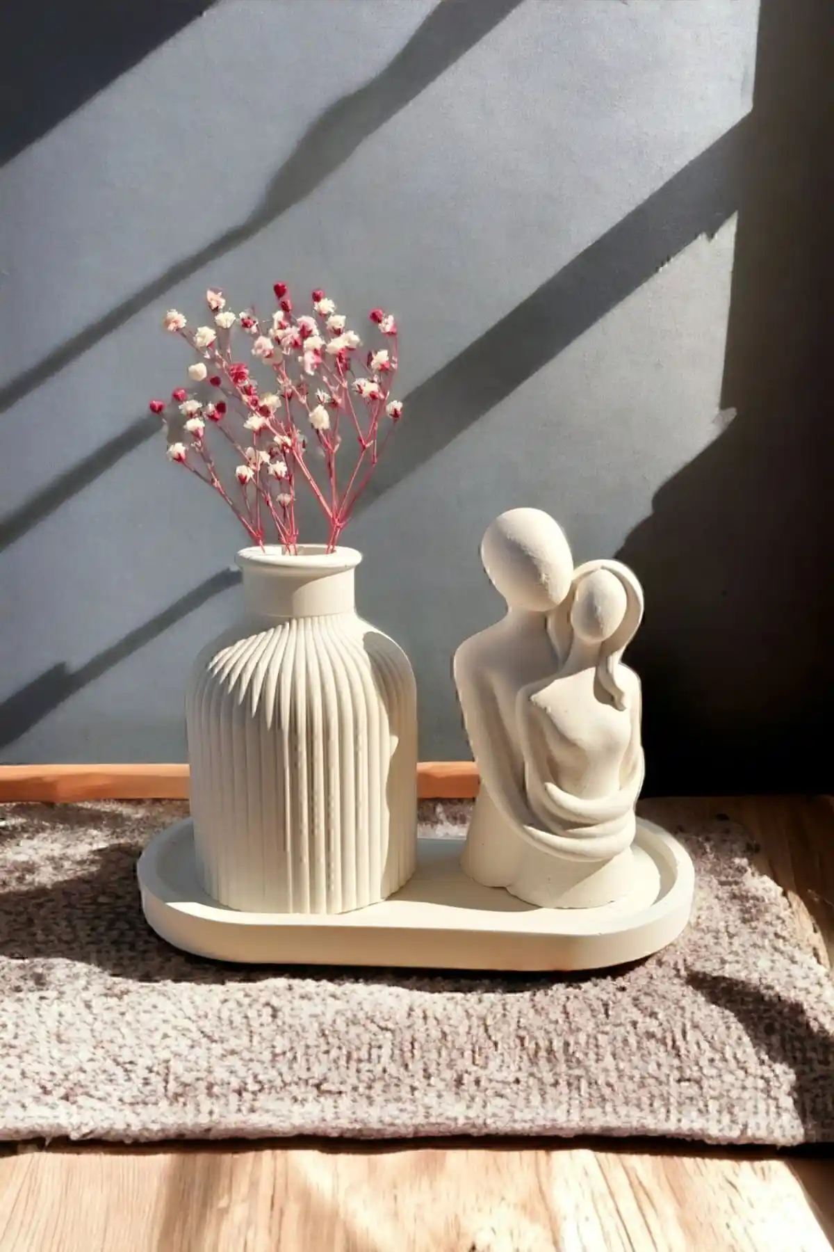 MUJİ STORE Dekoratif Minyatür Biblo Seti ile Modern Ev Dekorasyonu