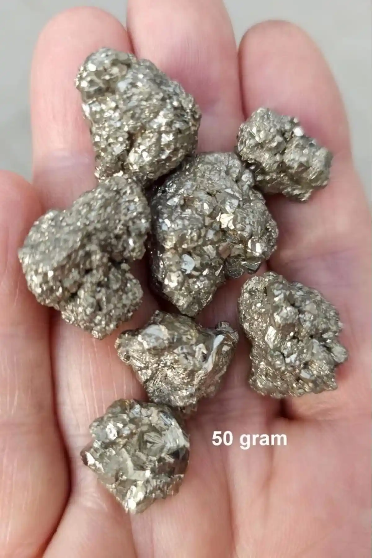 Pozitif Doğal Taş 50 Gram Pirit Taşı ile Estetik ve Huzuru Evinize Taşıyın