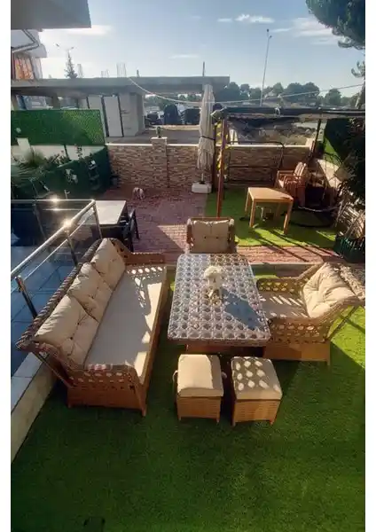 Bahçe Oturma Takımı Karşılaştırması: EVDEMO Eren Rattan ve Monalin Home Garden