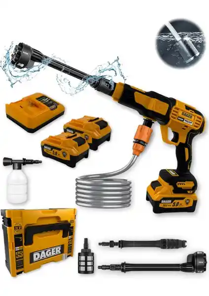 Dager AQUA FORCE ve Hyundai HYW45LI Akülü Yıkama Cihazlarının Karşılaştırması