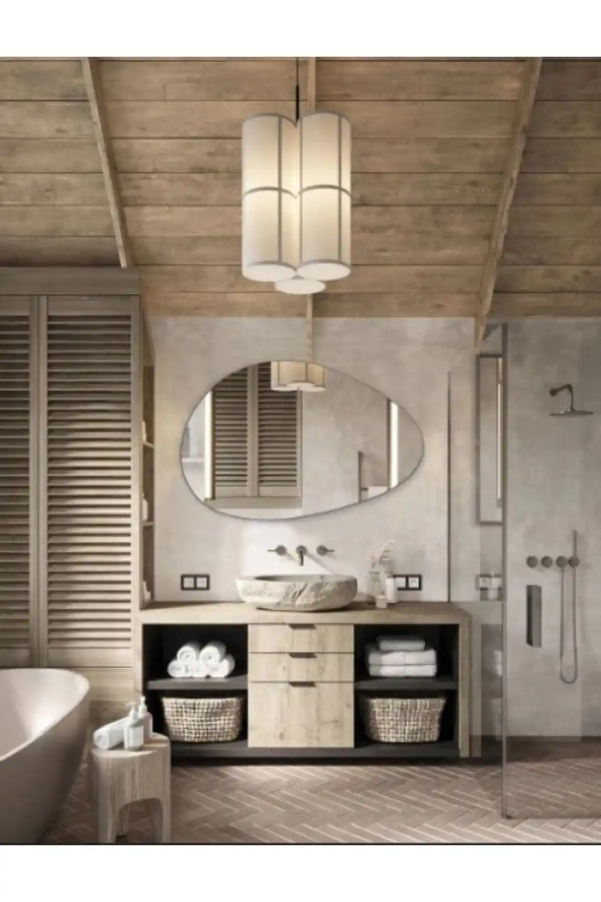 Asimetrik Ayna: Modern Tasarım ile Fonksiyonel Kullanımın Buluşması