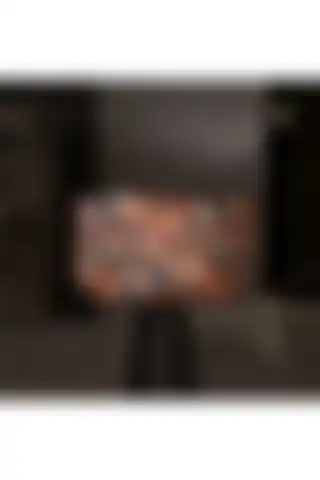 HOMİNG Rustik Desenli Ahşap Üç Ayaklı Lambader ile Evinizi Aydınlatın