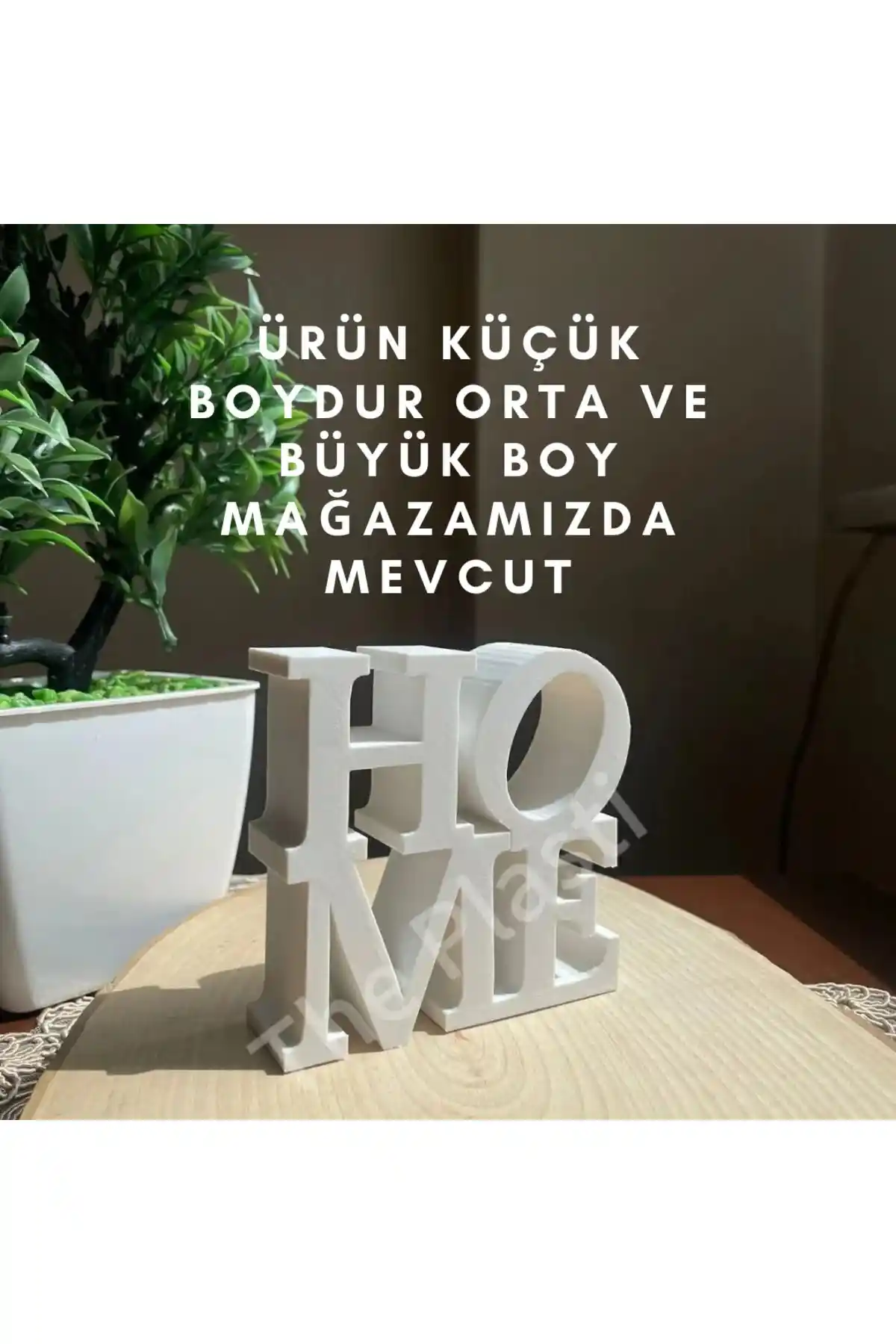 PlastiHome Yazılı Dekoratif Biblo ile Ev Dekorasyonunu Güzelleştirmenin Yolları