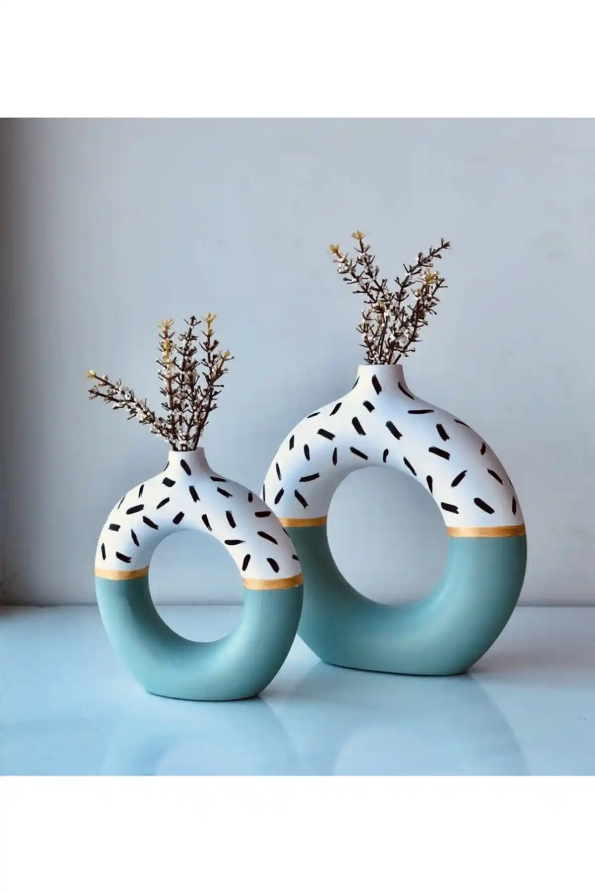 Thiramis Homeconcept Cupcake Halka Vazo: Estetik ve Fonksiyonellik İçin İdeal Seçenek