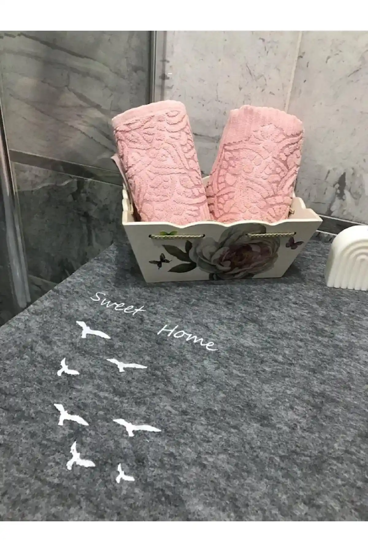 ADARYA HOME Çamaşır Makinesi Örtüsü Keçe: Şık ve Dayanıklı Dekoratif Çözüm