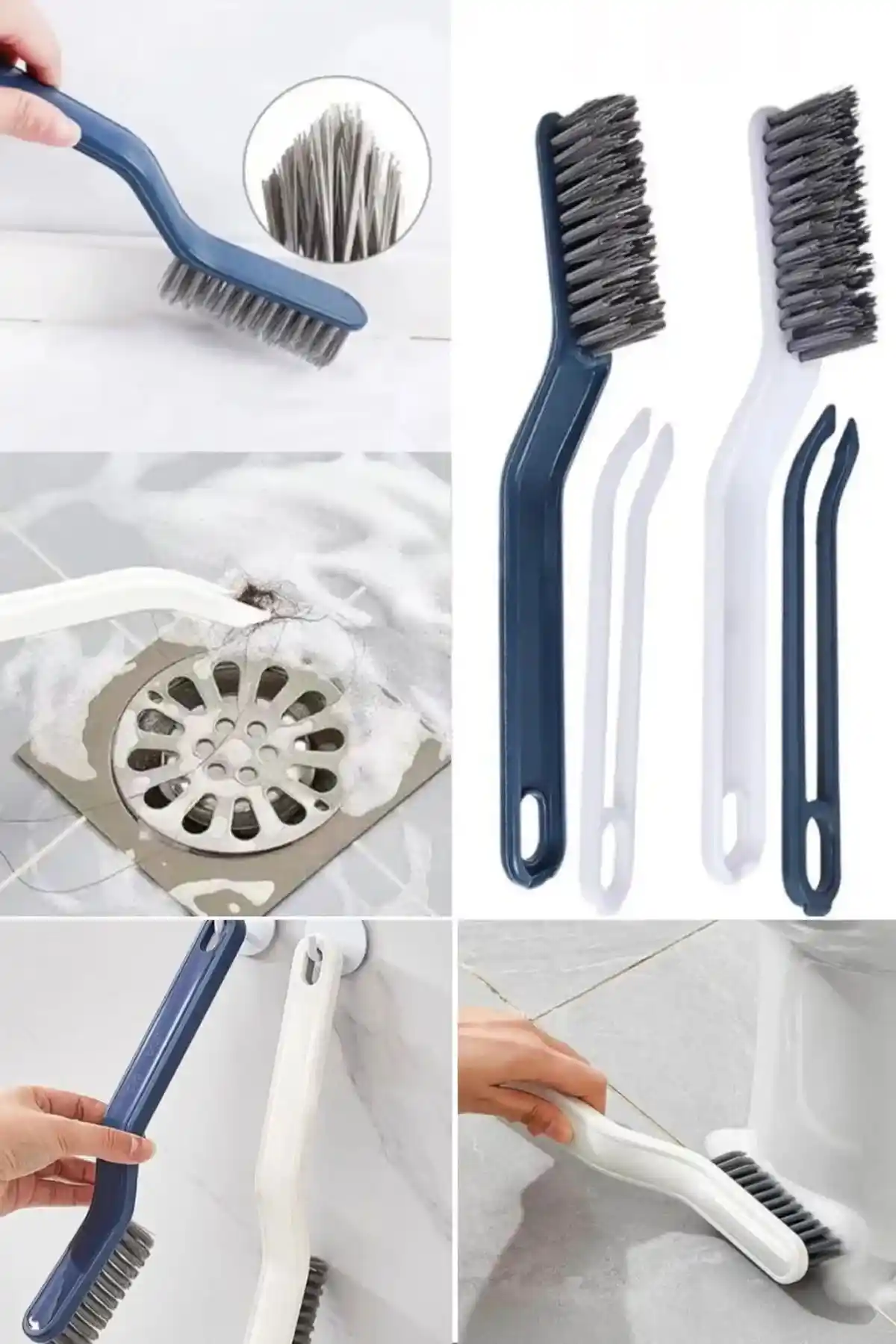 ALBAK Life Çok Yönlü Pencere ve Yüzey Temizlik Fırçası - Dayanıklı ve Pratik Kullanım