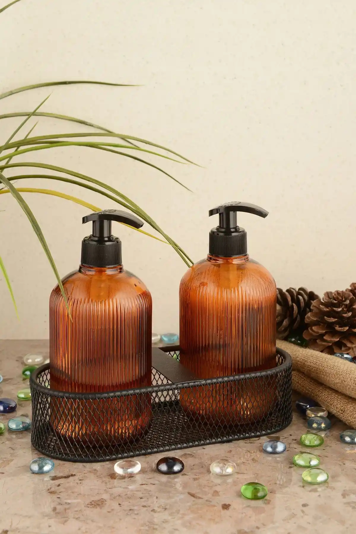 Angdesign Deniz Cam Sıvı Sabunluk: Şık Tasarım ve Dayanıklı Kullanım Özellikleri