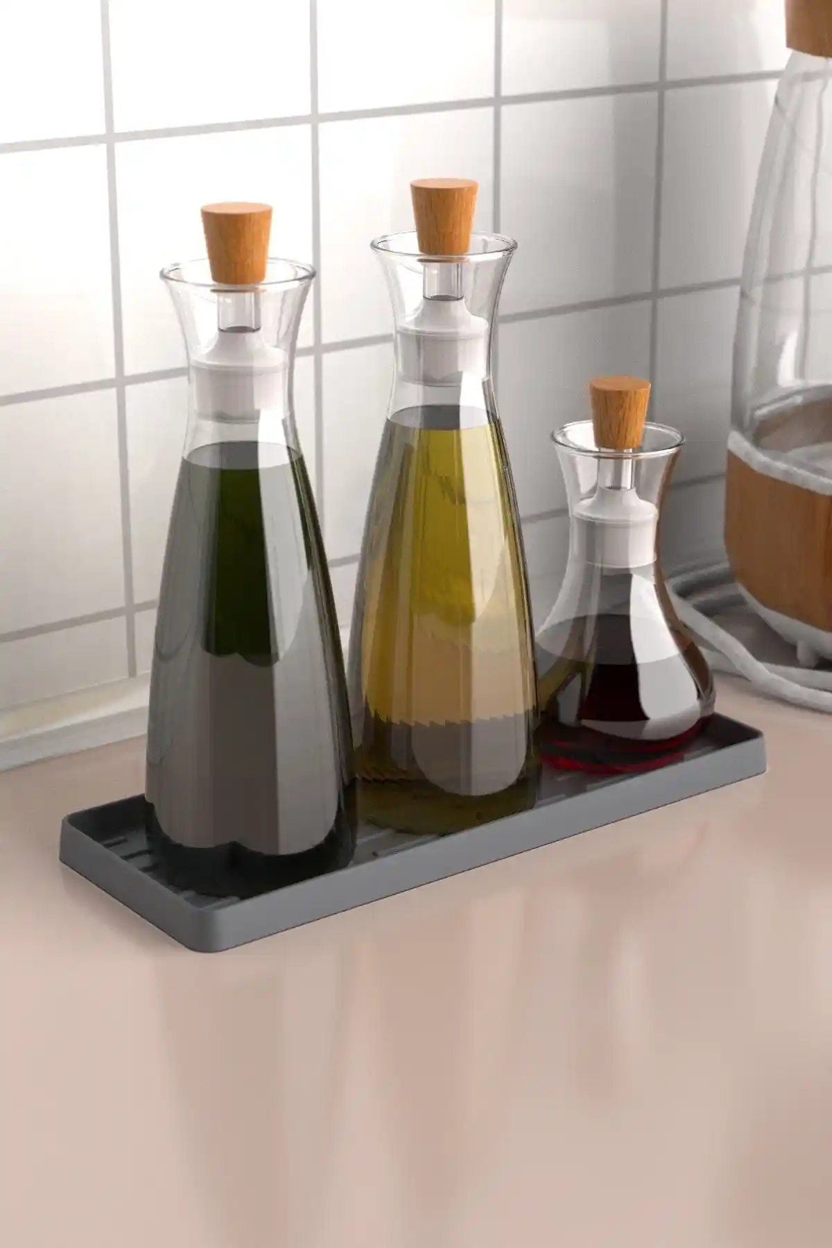 ATA HOME Silikon Sabunluk Organizer: Modern ve Dayanıklı Banyo Aksesuarı