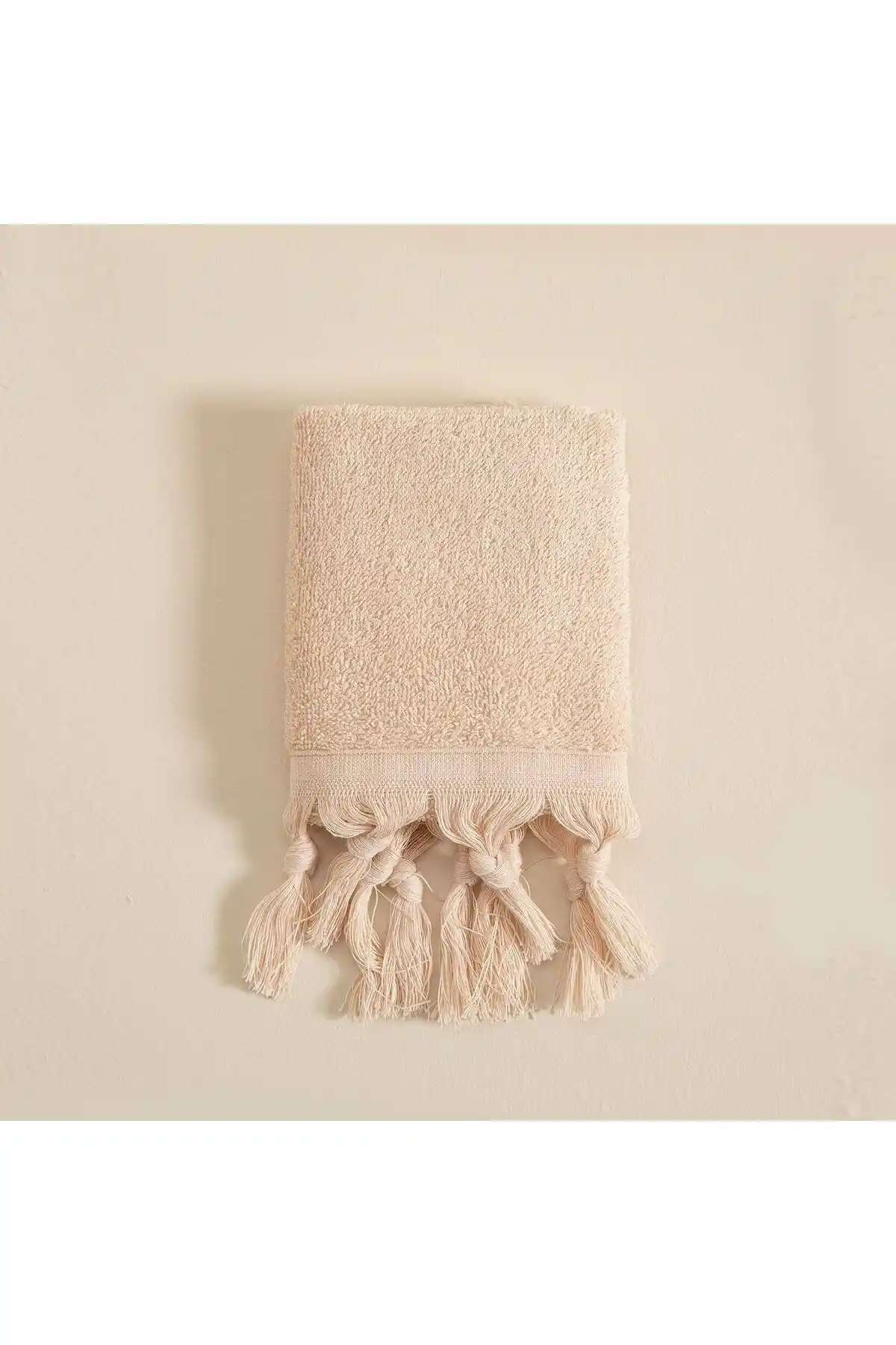 Chakra Hemillie Bej El Havlusu 30x40 cm yüksek emicilik ve dayanıklılık sağlayan şık tekstil ürünü