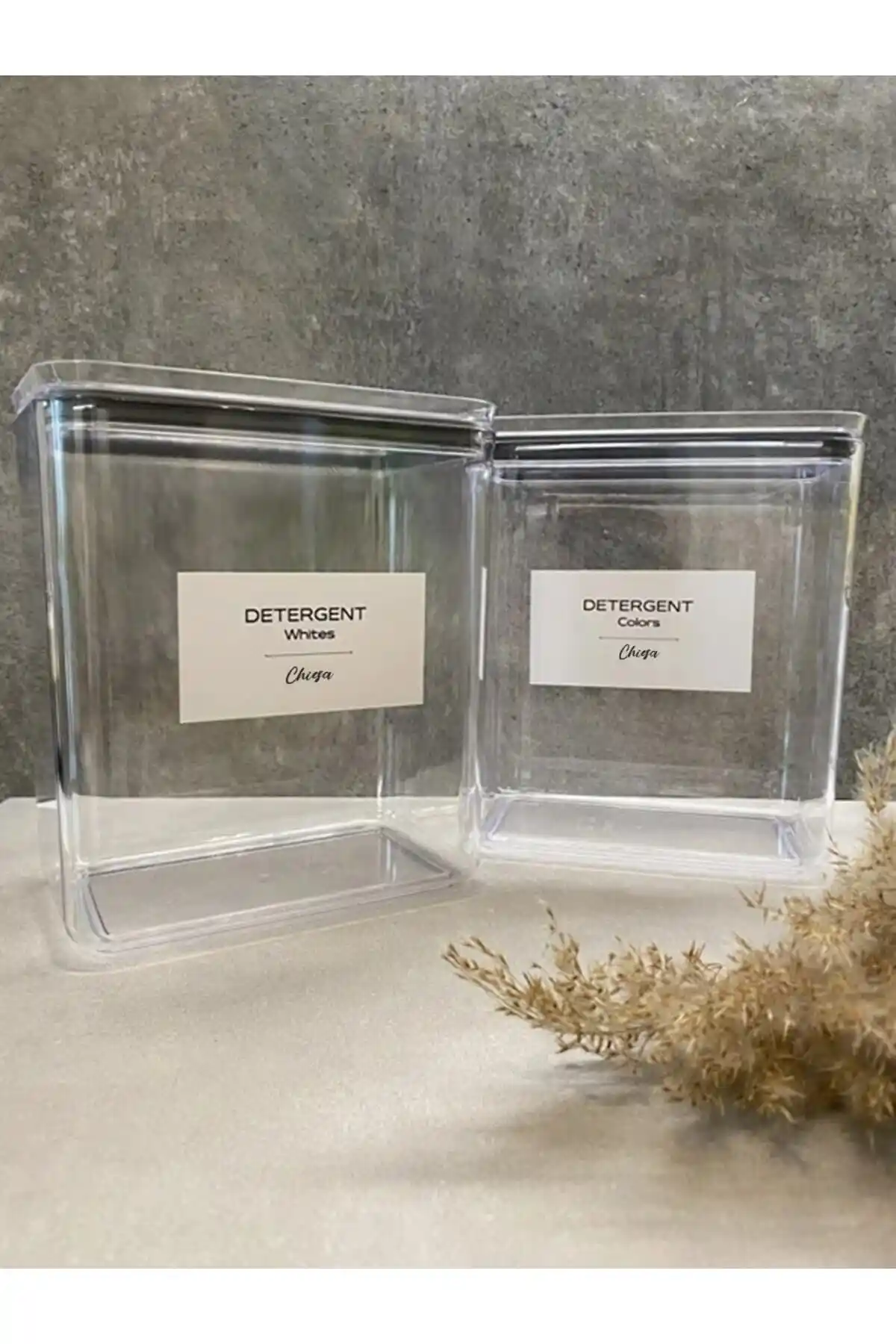 Chiesa Deterjan Kavanozu ve Kutusu: Modern ve Şık Temizlik Düzeni Çözümü