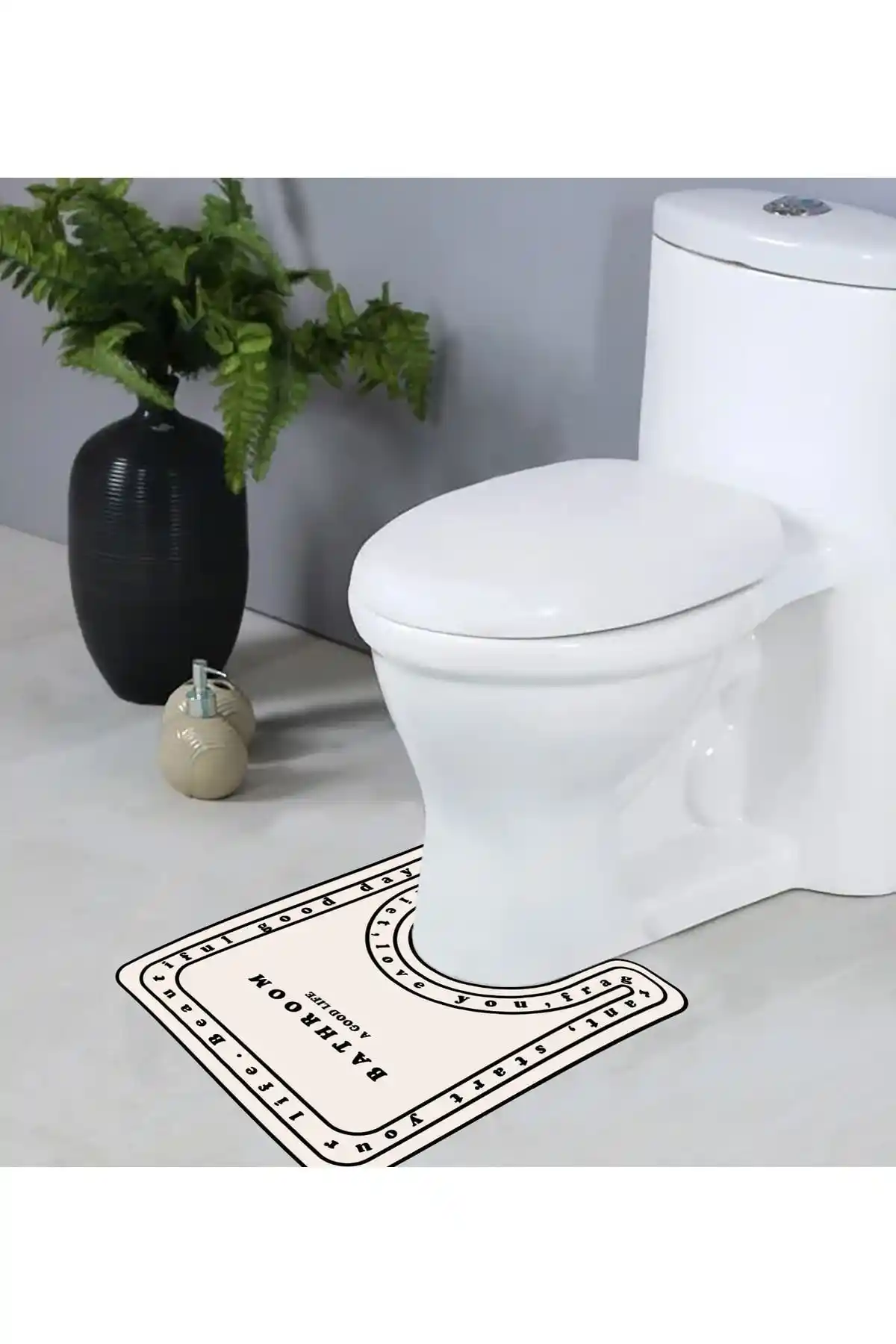 Eco Concept Klozet Önü Paspası Modern Tasarım ve Pratik Kullanım Özellikleriyle