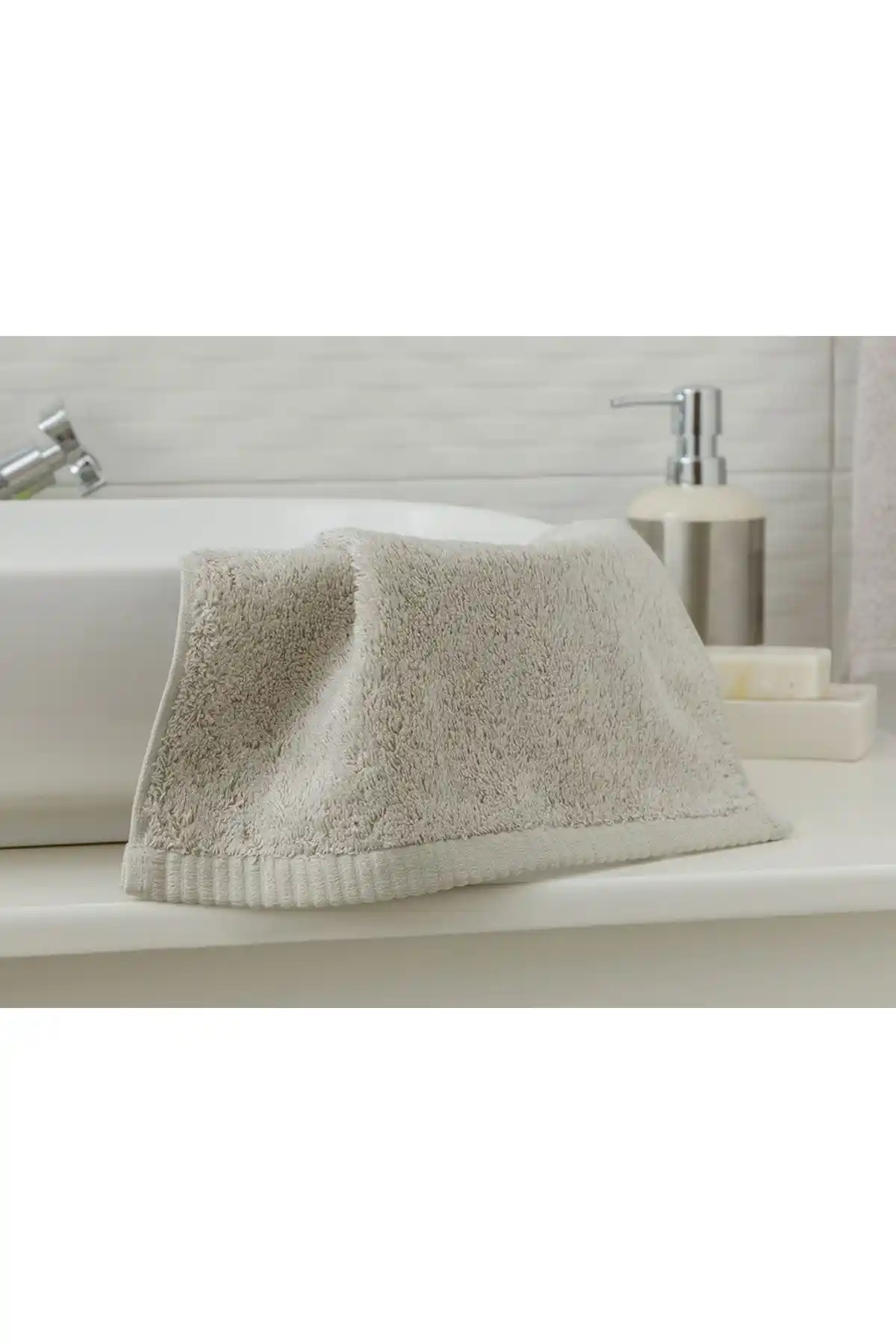 English Home Leafy Bambu El Havlusu 30x50 cm şık ve dayanıklı pamuklu kullanım havlusu