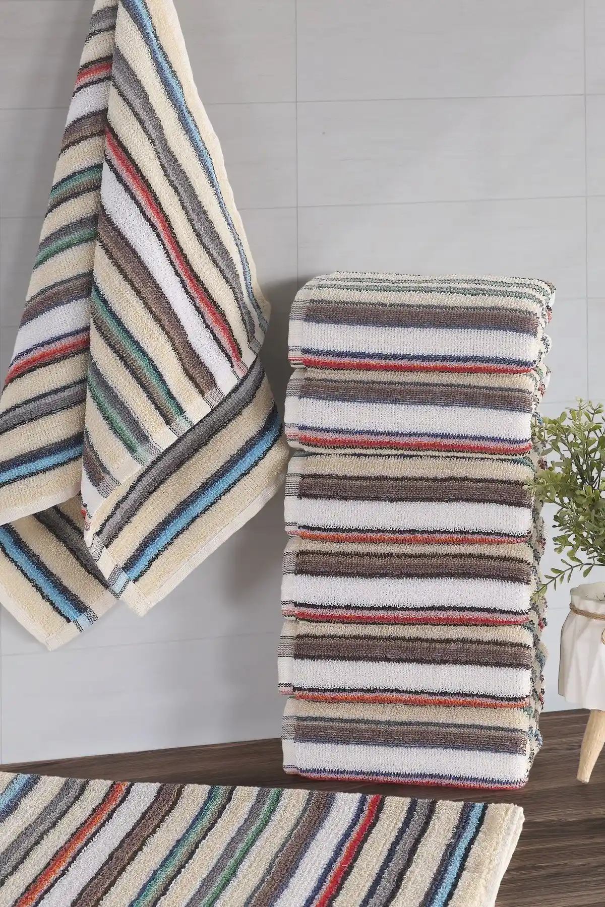 Familia Home 6'lı El ve Yüz Havlusu Seti Modern ve Yüksek Kaliteli Tasarım