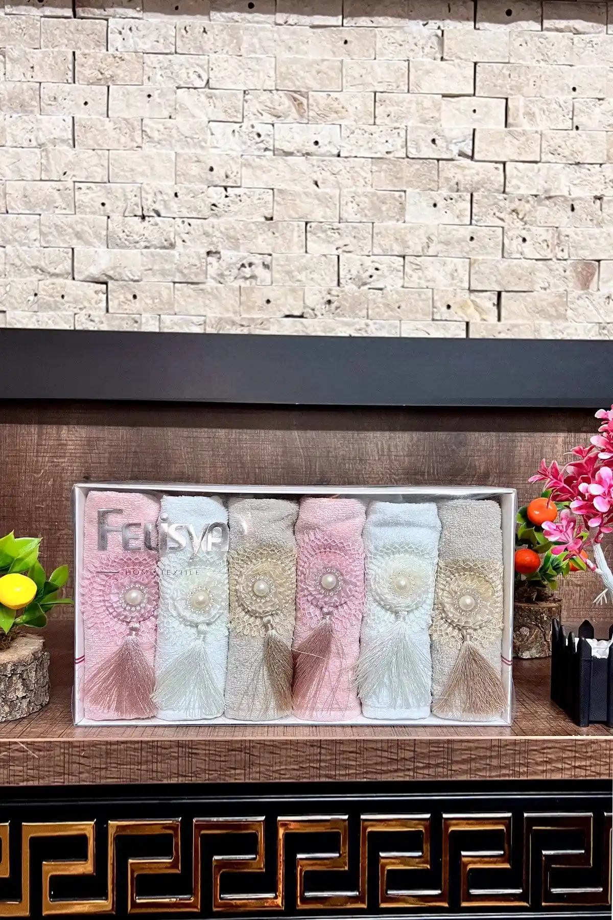 Felisya Home Çok Renkli Pamuklu Mutfak Havlusu Seti 6'lı 30x50 cm şıklık ve fonksiyonellik