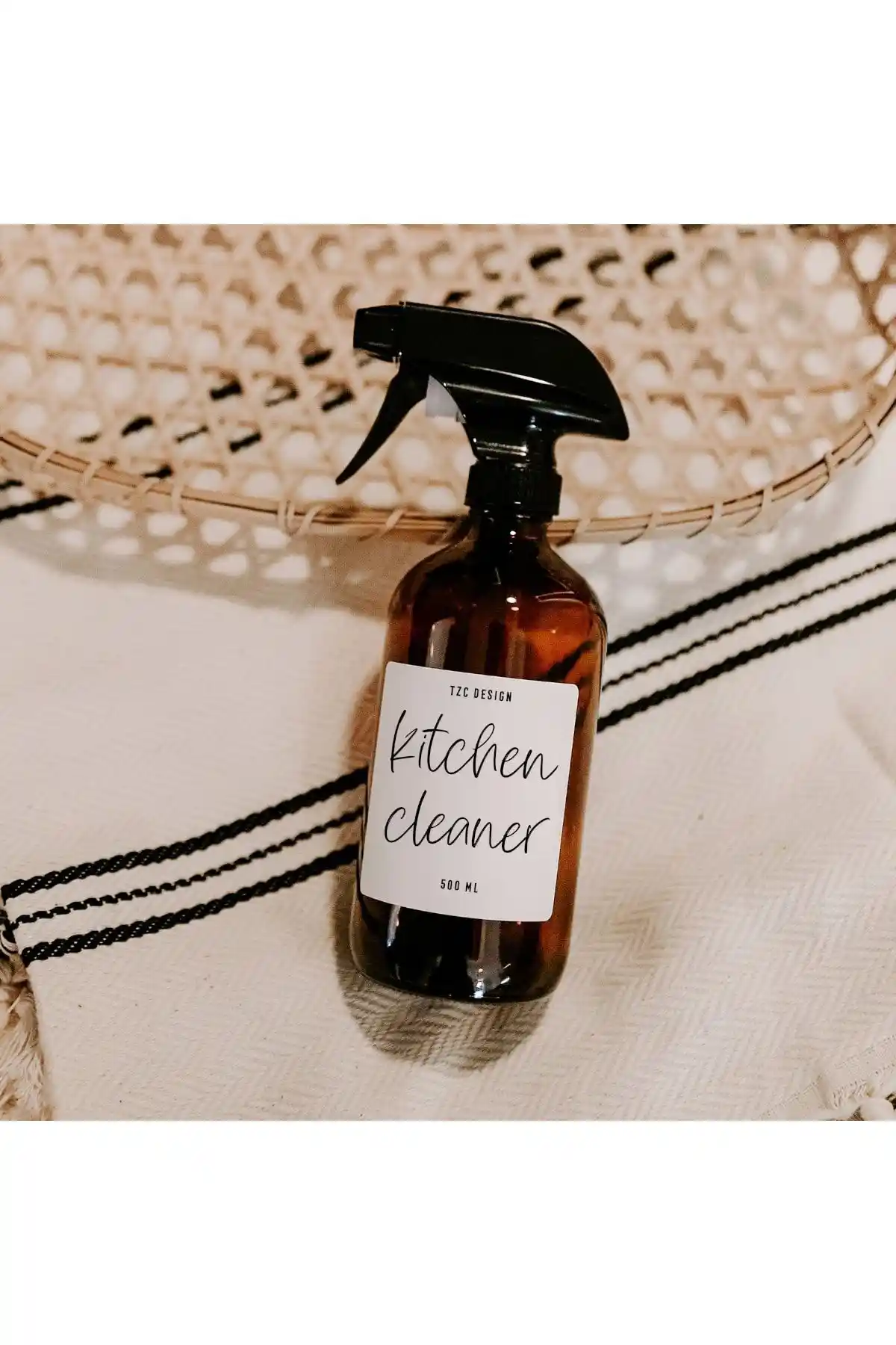 Genel Markalar Amber Kahverengi Cam Şişe Mutfak Temizleyici - Dayanıklı ve Estetik Çözümler