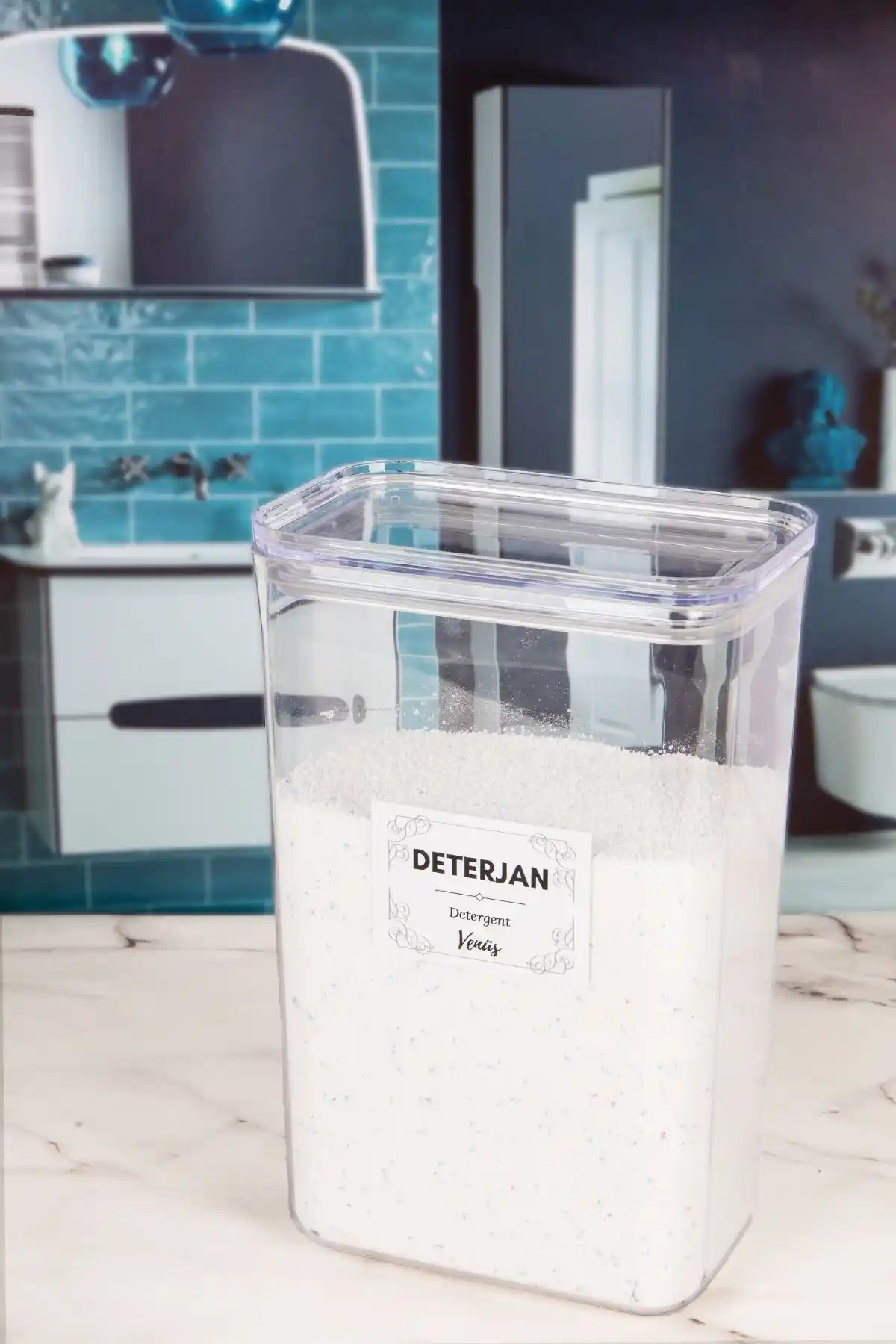 Karçiçeği Home Deterjan Kavanozu Modern Tasarım ve Kullanışlılık Sunar