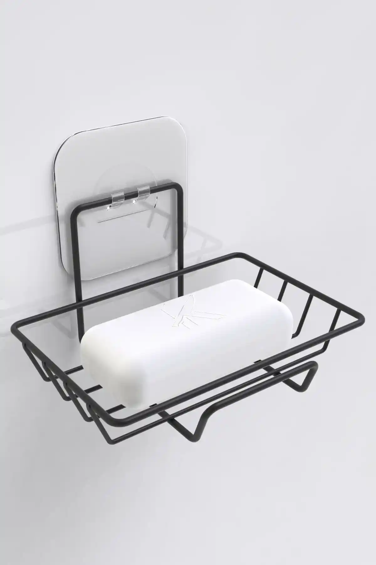 KARTEYA Yapışkanlı Dekoratif Sabunluk: Modern ve Dayanıklı Banyo Aksesuarı