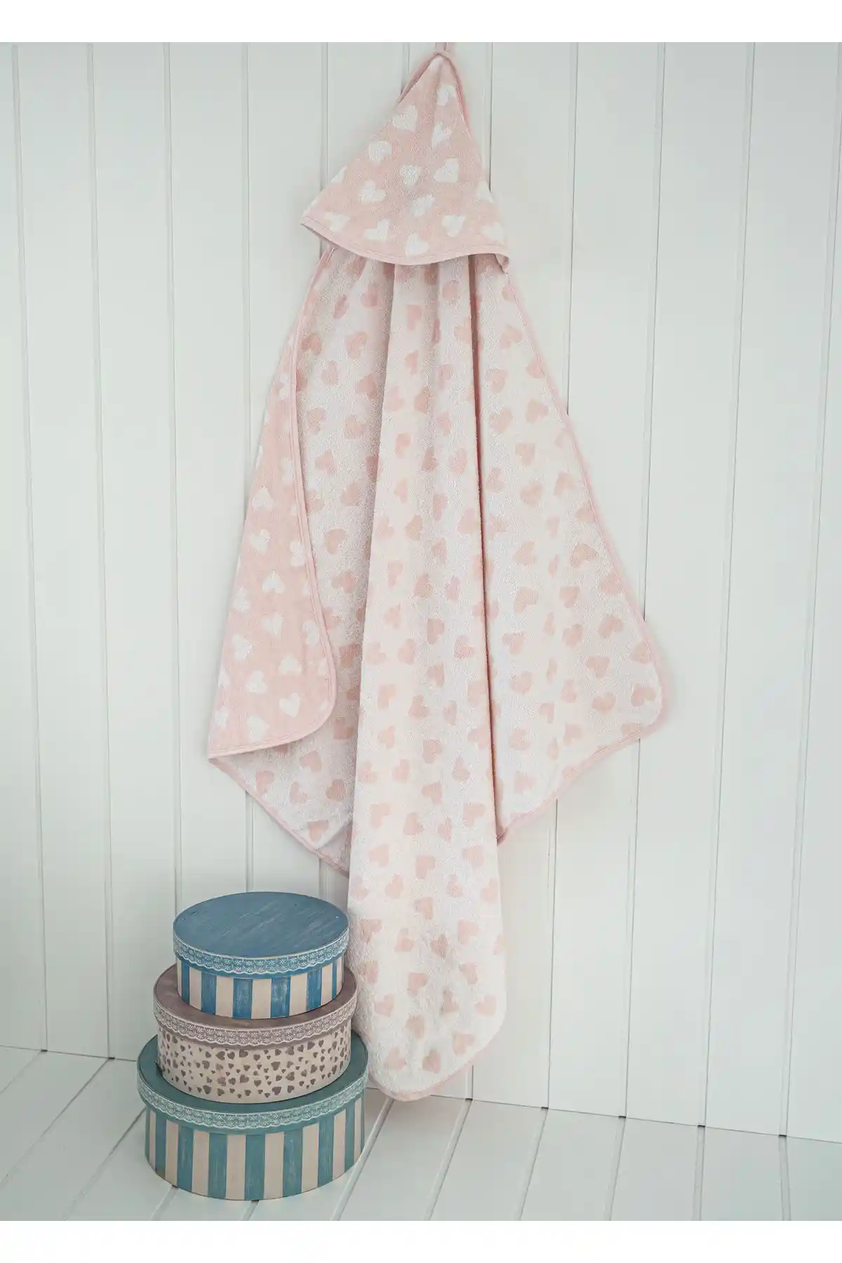 Kirazkids 100x100 Organik Pamuk Bebek Havlusu Yüksek Emicilik ve Konfor Sağlar