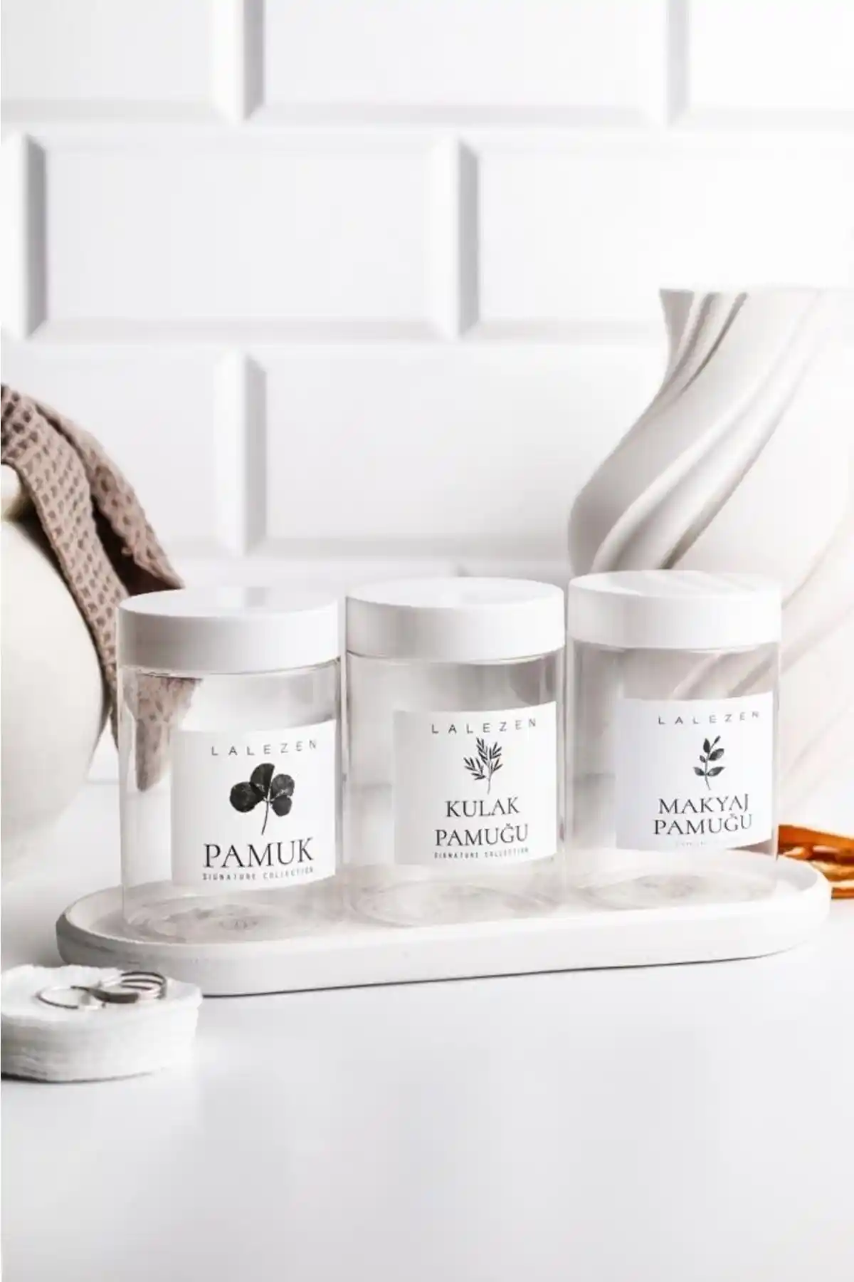 LALEZEN HOME Uzun Beyaz Stantlı Şeffaf Kulak Pamuğu İnceleme ve Kullanıcı Yorumları