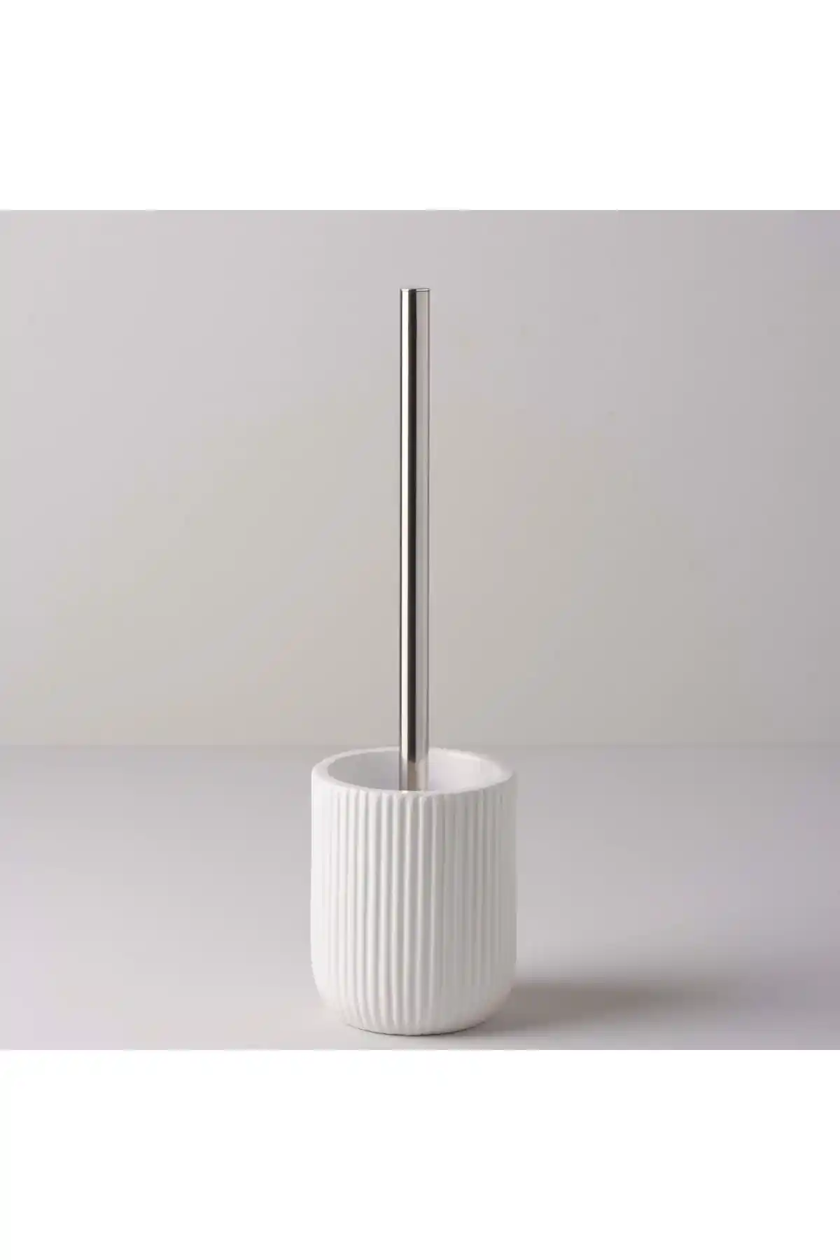 Linens Blanc Beyaz Seramik Tuvalet Fırçası Modern ve Şık Tasarım