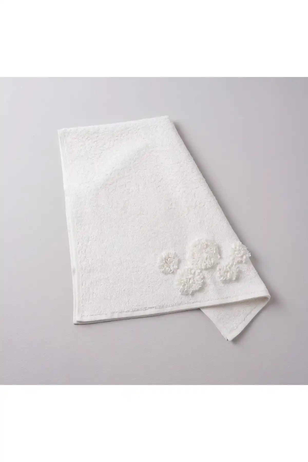 Linens Glace Pamuk Yüz Havlusu Ekru 50x80 Cm Şıklık ve Konfor Sunar